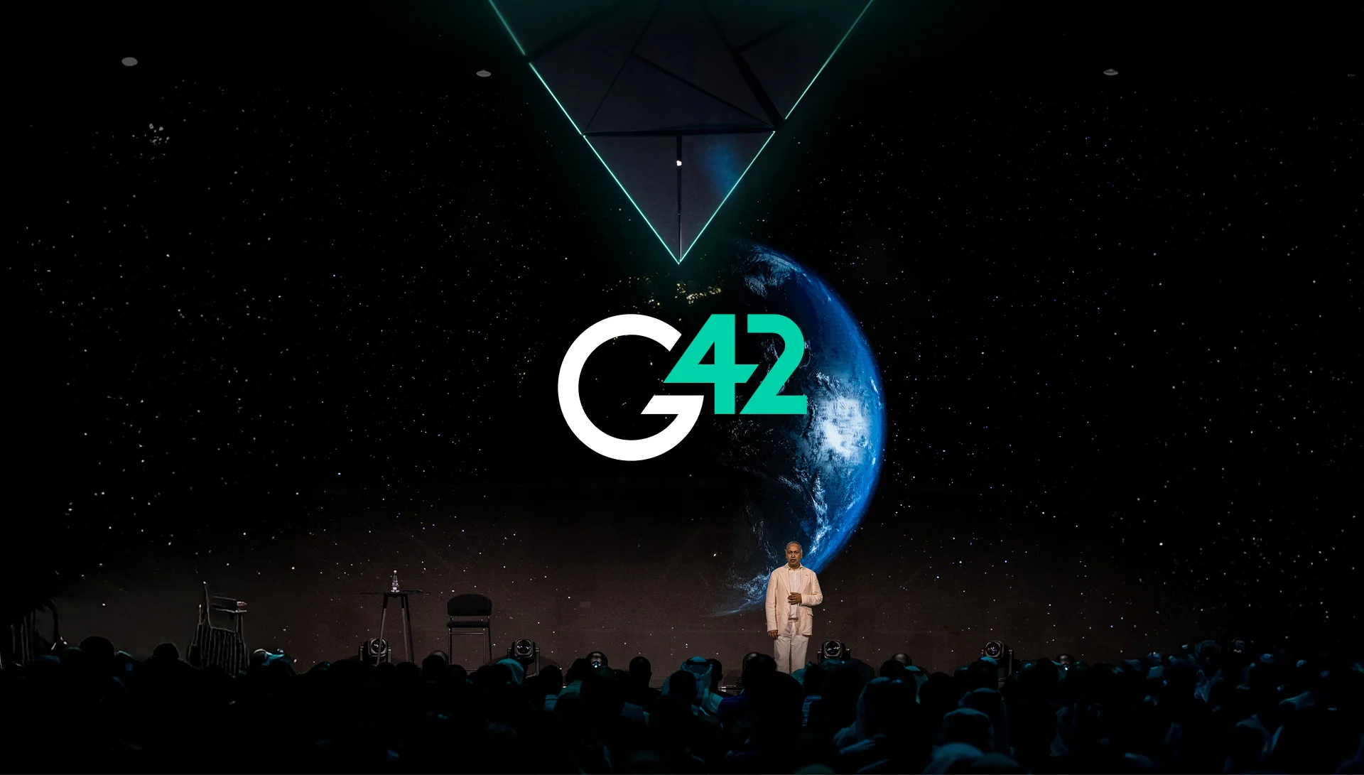 G42 logo at scale