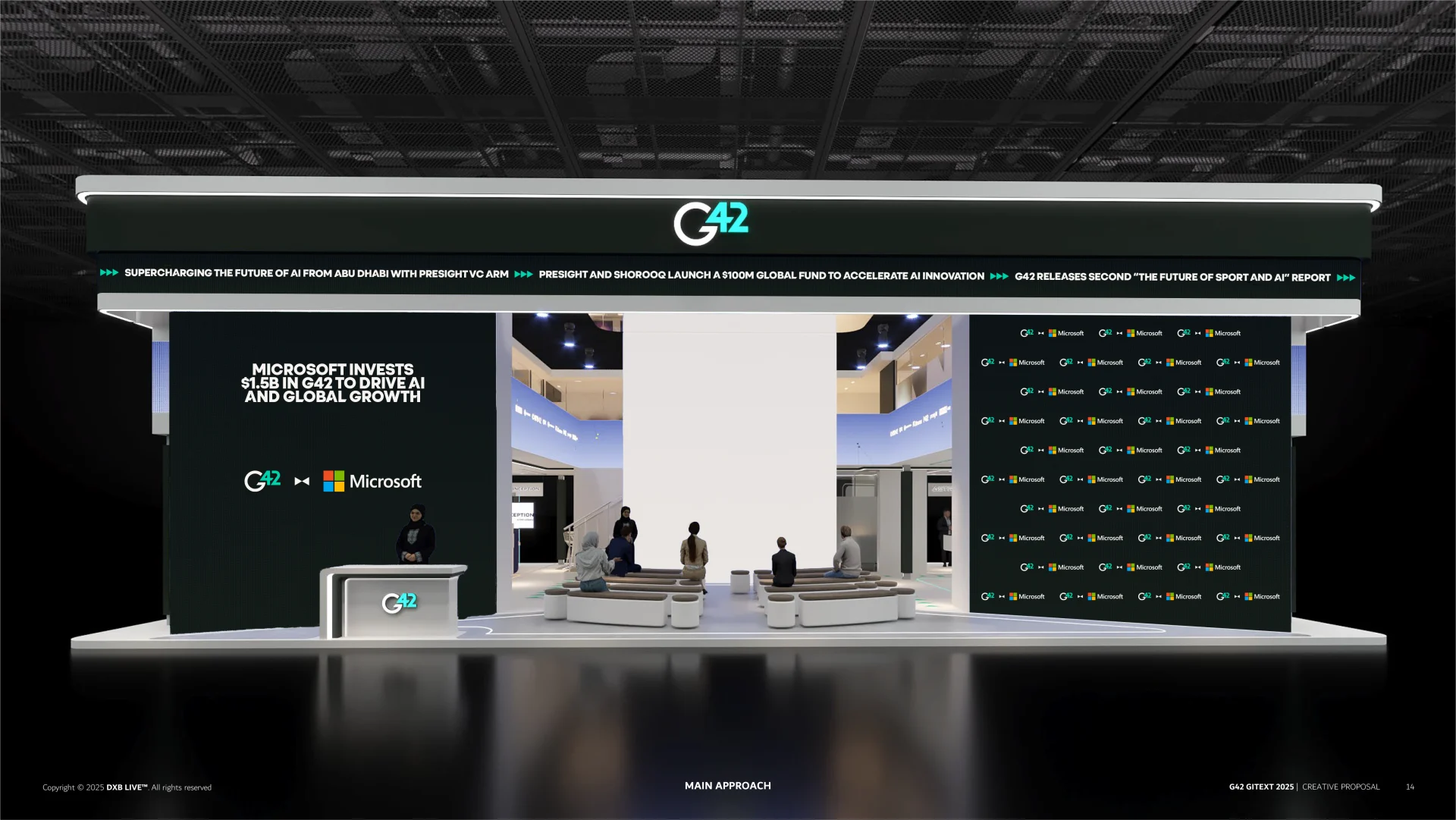 Signing area render