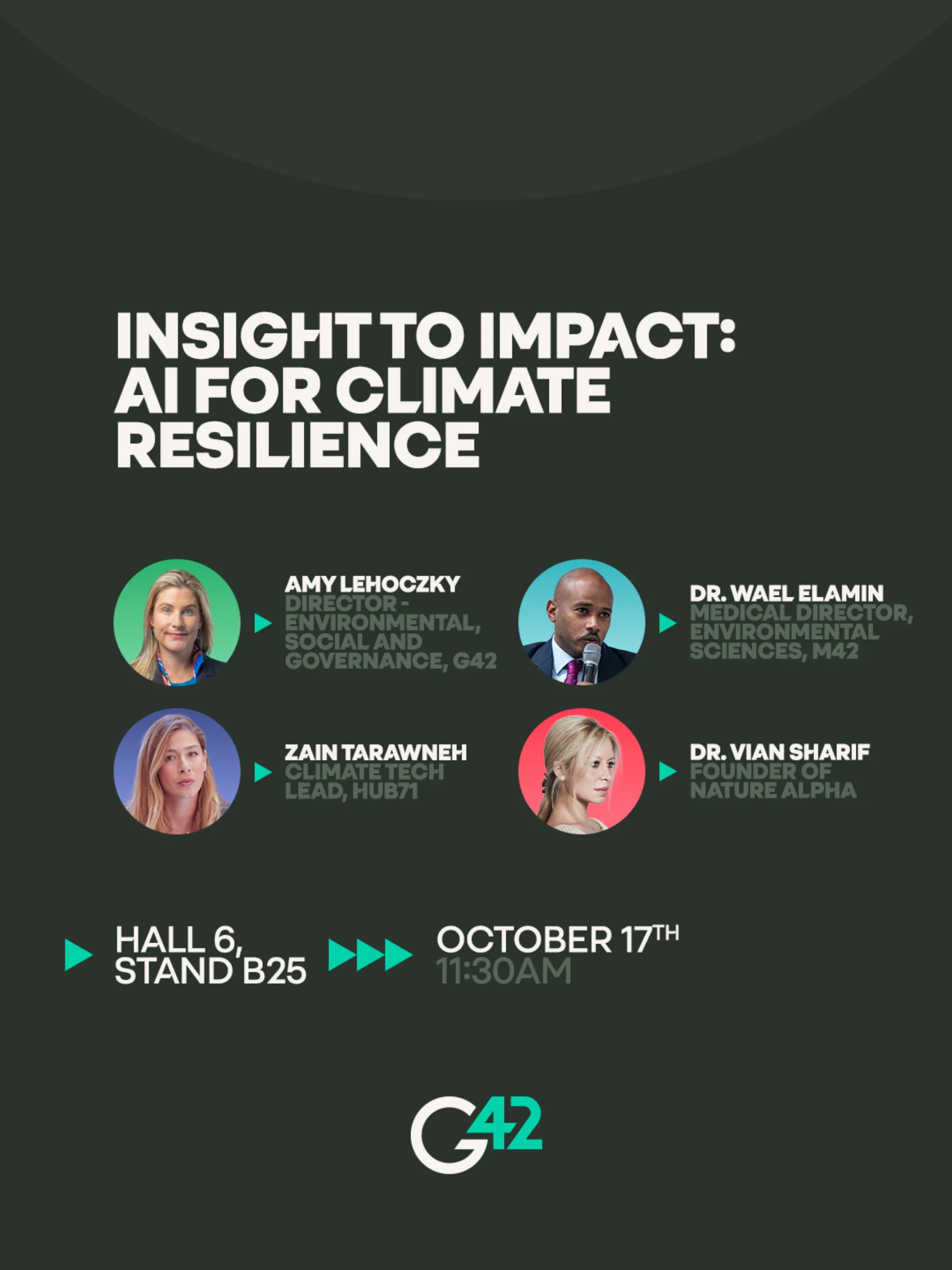AI for climate resilience session billing