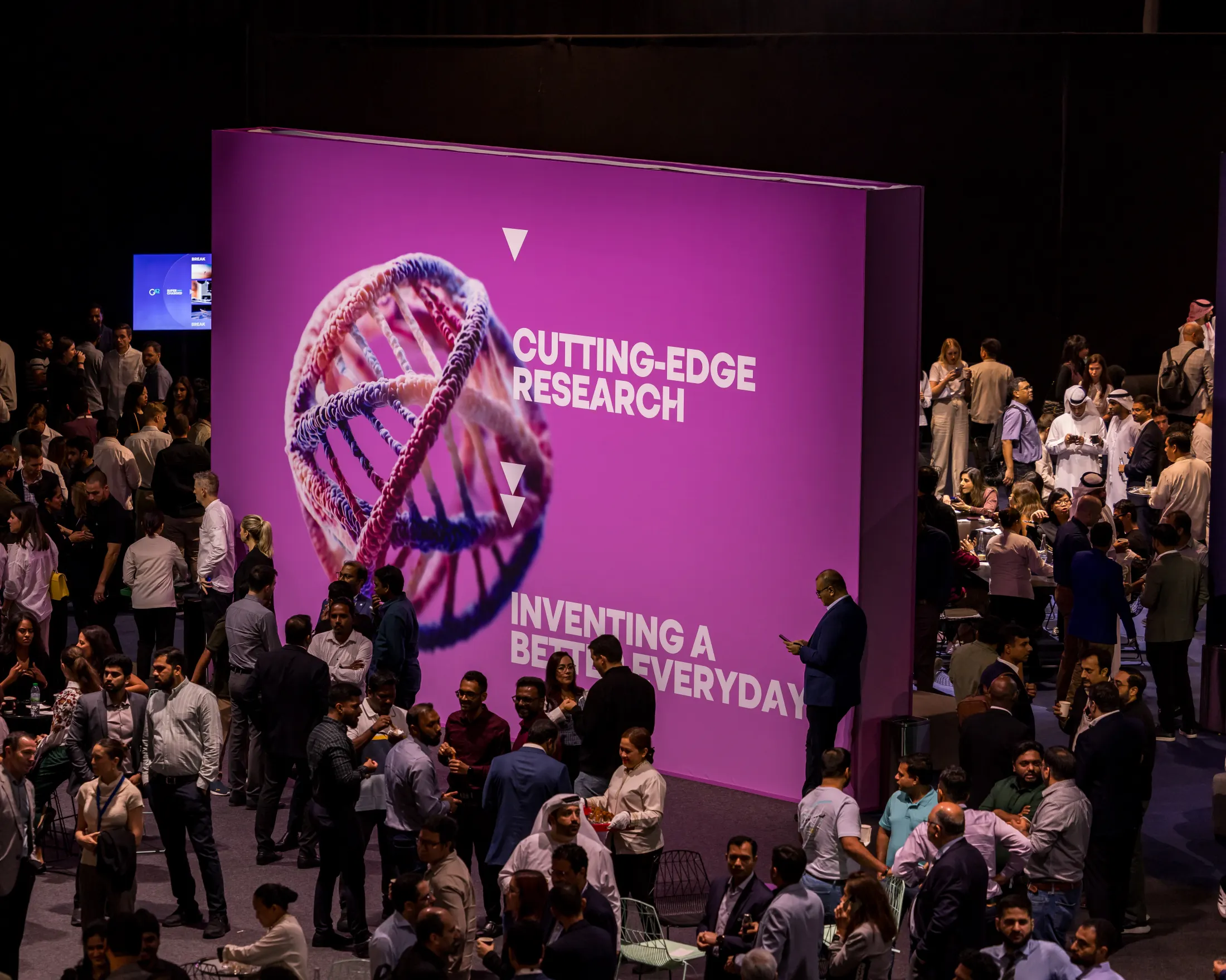 A keynote to a full house