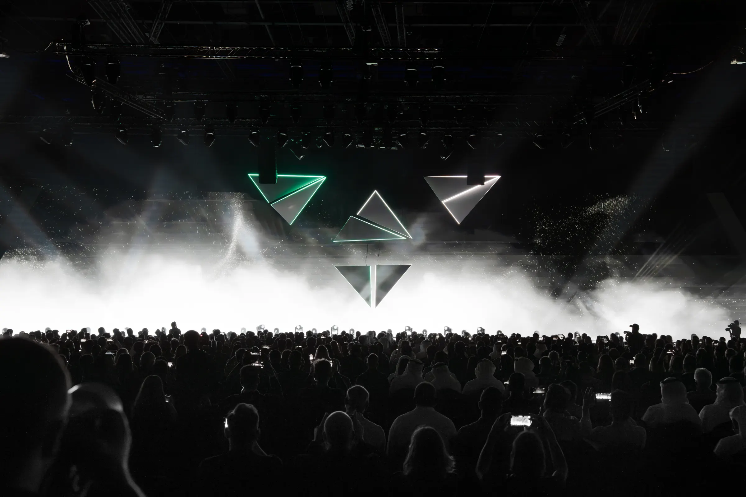 The stage in atmosphere