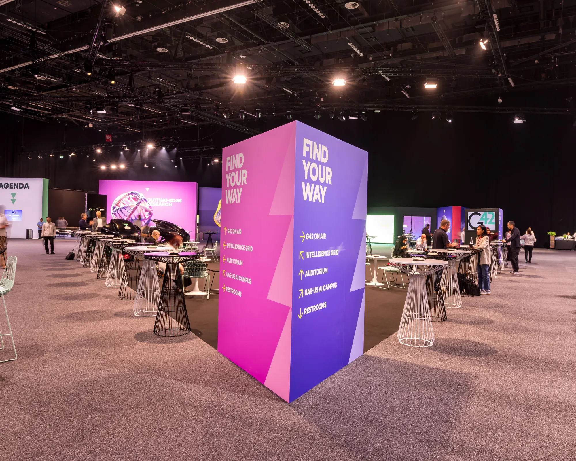 Wayfinding and the expo floor